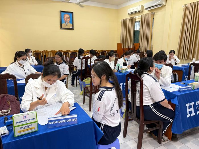 Khu vực khám răng hàm mặt.