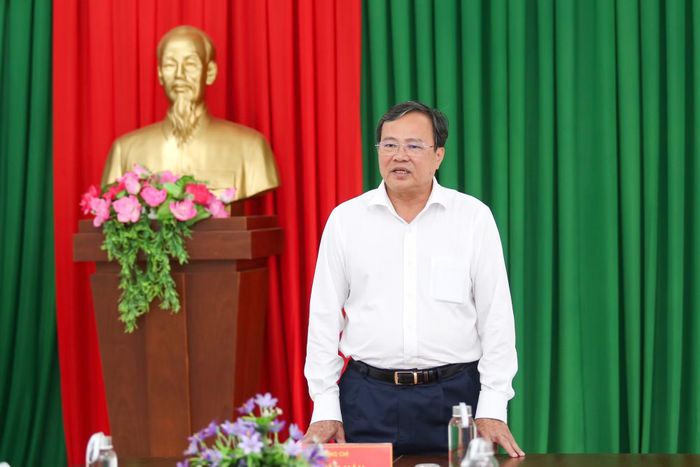 Chủ tịch UBND tỉnh Tây Ninh Lê Văn Hẳn. Ảnh tư liệu: Giang Phương/TTXVN