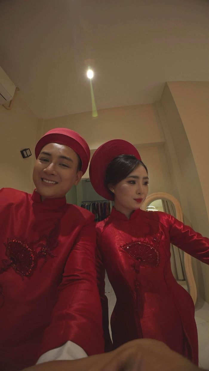 Hiện thông tin về thời điểm tổ chức hôn lễ của Hoài Lâm và Ngọc Trinh chưa được công bố. (Ảnh: FBNV)