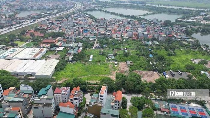 Khu đất xây dựng chợ cá Yên Sở.