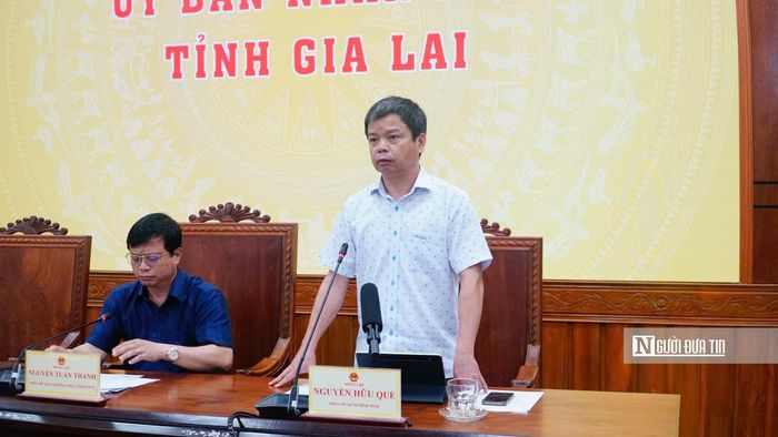 Phó Chủ tịch UBND tỉnh Nguyễn Hữu Quế đánh giá các dự án do ông trực tiếp phụ trách.