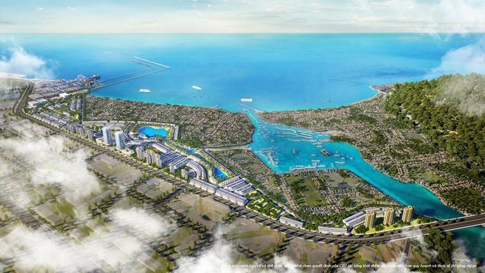 Phối cảnh dự án Cà Ná New City (Khánh Hòa). Ảnh: Thu Hằng/Bnews/TTXVN