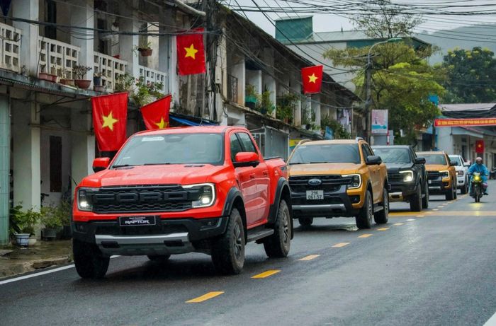 Ford Ranger vẫn là xe bán tải bán chạy nhất thị trường tính từ đầu năm 2026. Ảnh: Ford VN