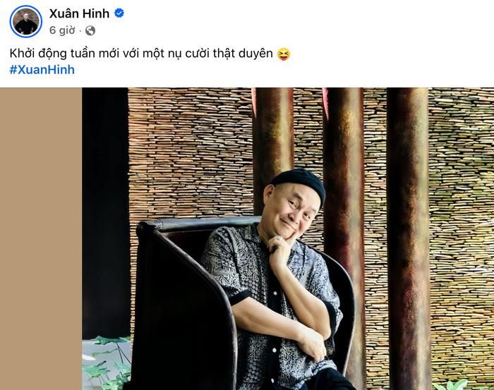 NSƯT Xuân Hinh chia sẻ hình ảnh mới.