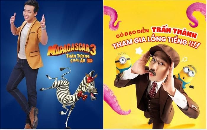 Trấn Thành tạo ấn tượng sâu sắc với từng nhân vật nam nghệ sĩ lồng tiếng.