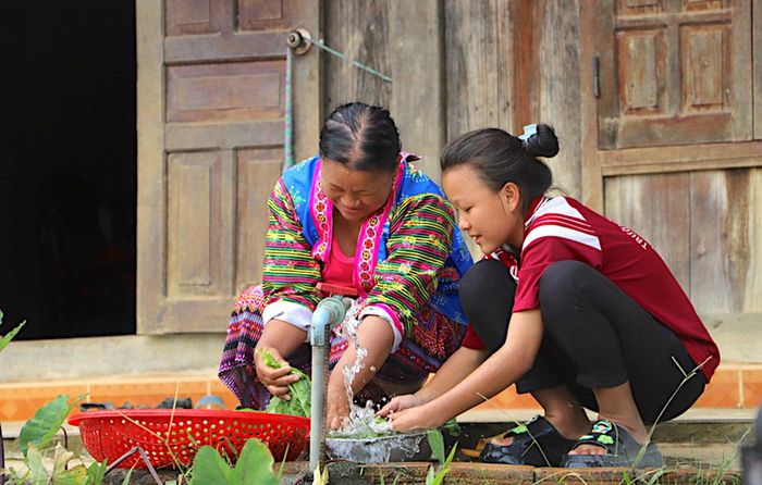 Cuộc sống không khói thuốc, không tệ nạn mang đến niềm hạnh phúc cho phụ nữ và trẻ em tại thôn Bắc Nguyên