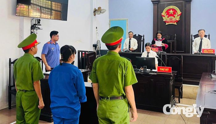 Phiên tòa xét xử bị cáo Nguyễn Thị B.T