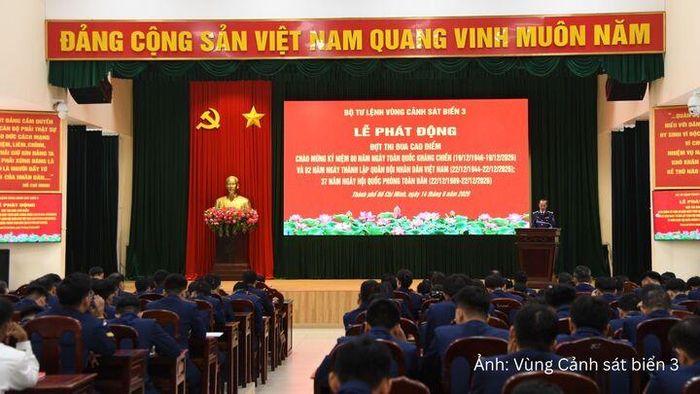 Quang cảnh buổi lễ.