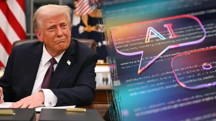 Tổng thống Mỹ Donald Trump cho rằng chưa cần thiết phải siết chặt quá mức việc phát triển trí tuệ nhân tạo (AI). Ảnh chụp màn hình Foxnews.
