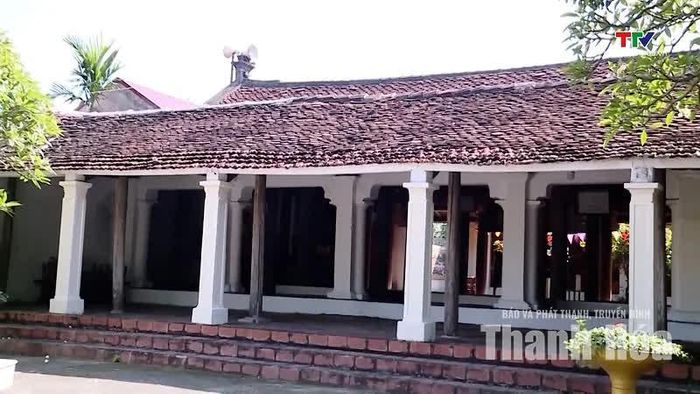 Đình Chí Cường - một nét kiến trúc truyền thống giữa không gian làng quê xứ Thanh.