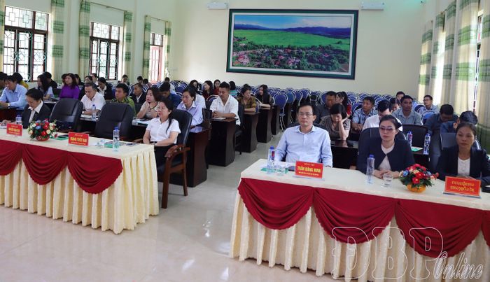 Toàn cảnh khai mạc khóa bồi dưỡng, tập huấn, thực tế cơ sở cho cán bộ các tỉnh Bắc Lào