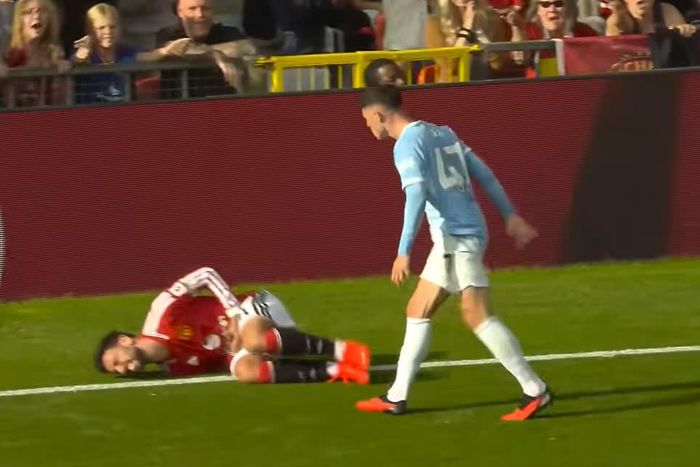 Cuộc đối đầu giữa MU - Man City luôn diễn ra căng thẳng, hấp dẫn.