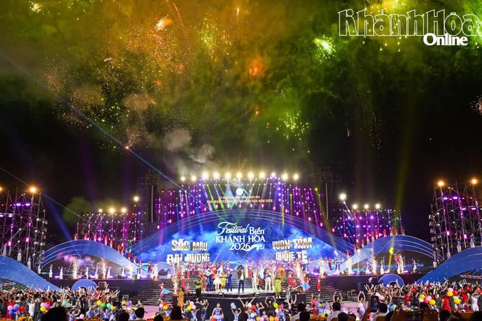Festival Biển Khánh Hòa năm 2026 được tổ chức với quy mô hoành tráng. Ảnh: GIANG ĐÌNH