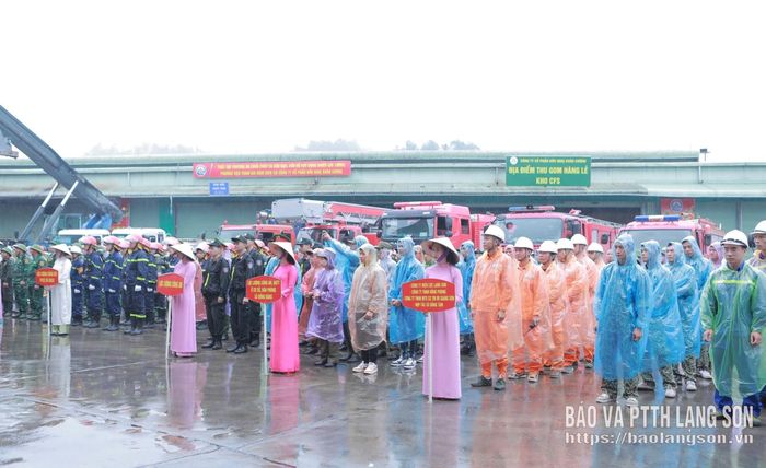 Các lực lượng tham gia thực tập phương án