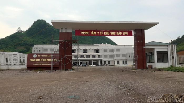 Quang cảnh Trung tâm Y tế Bảo Yên.