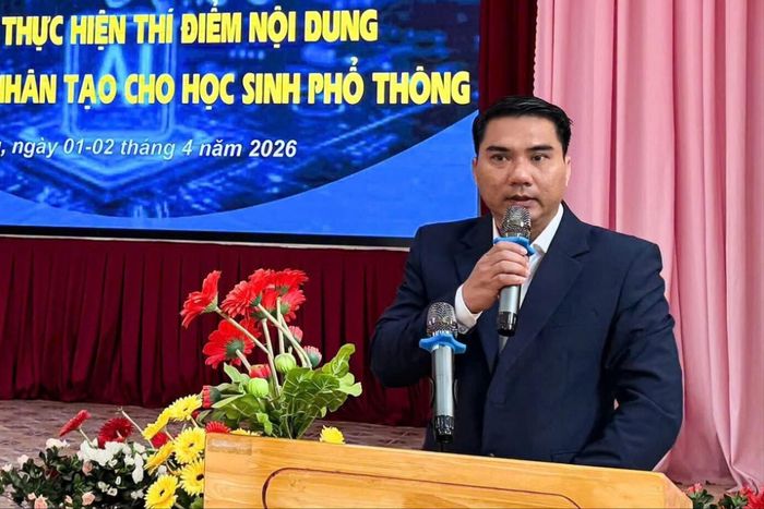 Sở Giáo dục và Đào tạo Lâm Đồng tập huấn thực hiện giáo dục trí tuệ nhân tạo cho học sinh phổ thông
