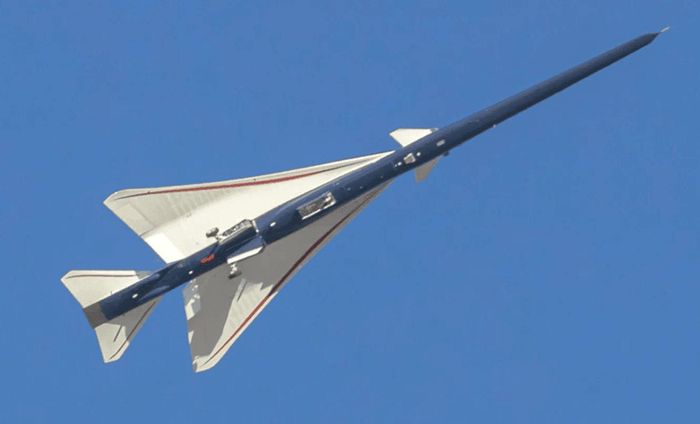 Máy bay siêu thanh X-59. Ảnh: Lockheed Martin
