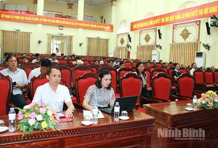 Các đại biểu dự hội nghị. Ảnh: Trần Hồng Minh