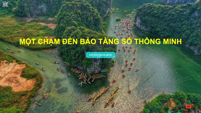 Chỉ cần vào địa chỉ baotangtinh.ninhbinh.gov.vn, khách tham quan sẽ có cuộc khám phá thú vị các hiện vật quý, các di tích tiêu biểu của Ninh Bình