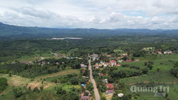 Một góc xã A Dơi - Ảnh: H.Đ