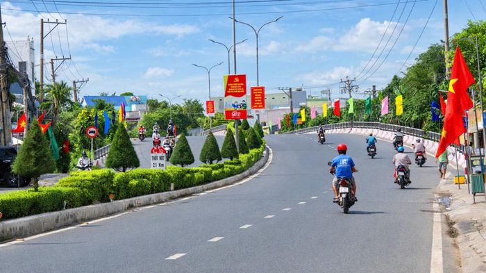 Phường Bình Đức chú trọng đầu tư phát triển hạ tầng, nhất là hạ tầng giao thông.