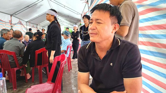 Ông Trần Văn Kha (chú họ của thiếu tá Trần Văn Tùng).