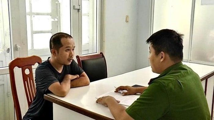 Phạm Sỹ Minh Quyền tại cơ quan Công an năm 2024