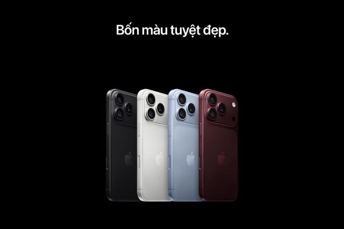 Bốn màu máy để cân nhắc theo sở thích của người sử dụng.