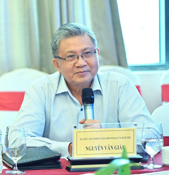 TS. Nguyễn Văn Giàu, nguyên Chủ nhiệm Ủy ban Kinh tế, nguyên Chủ nhiệm Ủy ban Đối ngoại. Ảnh: Quang Khánh