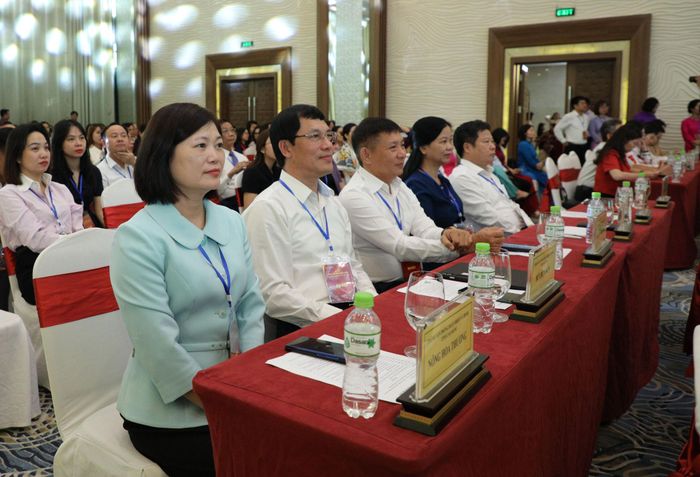 Các đại biểu dự Hội nghị Cộng tác viên toàn quốc của Báo Đại biểu Nhân dân. Ảnh: Khánh Duy