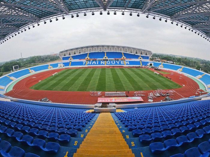 FC Thái Nguyên sẽ thi đấu 13 trận sân nhà tại Sân vận động Thái Nguyên. Ảnh: Đồng Thưởng.