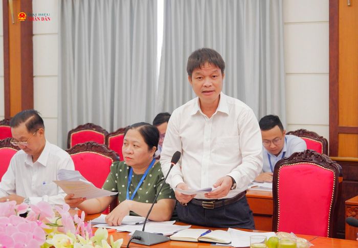 Phó Hiệu trưởng Trường Đại học y khoa Phạm Ngọc Thạch Phạm Quốc Dũng phát biểu. Ảnh: Hoa Lê