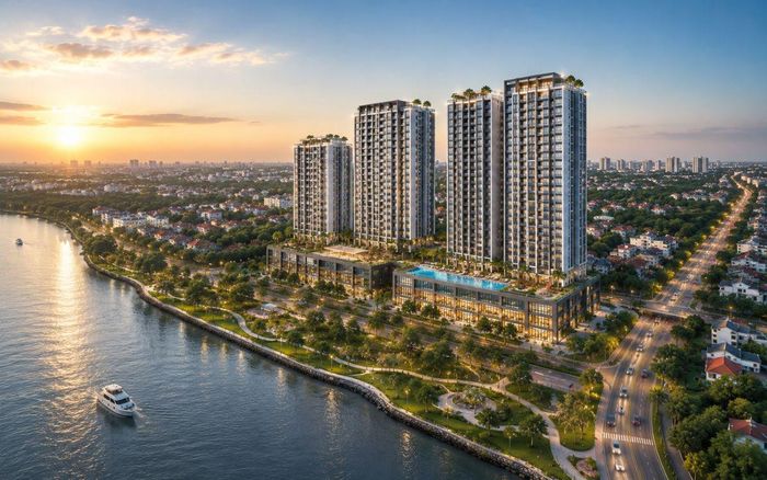 Phối cảnh dự án Serena Riverside.