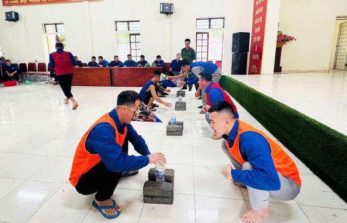 Học viên cai nghiện ma tuý được tham gia các hoạt động vui chơi giải trí bổ ích.