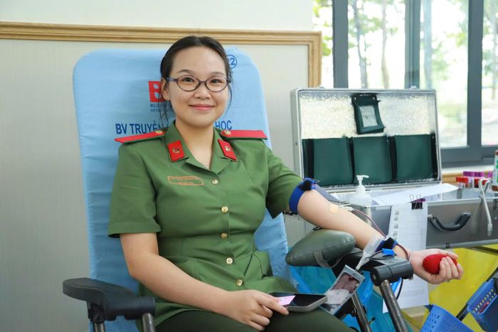 Học viên Nhà trường tích cực hưởng ứng Chương trình Hiến máu tình nguyện 2026.