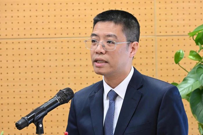 Ông Nguyễn Thành Chung, Cục trưởng Cục Viễn thông phát biểu