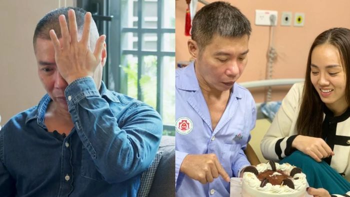 Ngọc Hà luôn sát vai cùng chồng từ ngày chồng bị bệnh. Ảnh minh họa.
