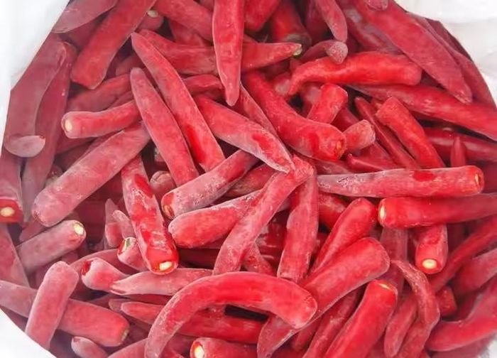 Cấp đông ớt sẽ bảo quản được trong một thời gian dài.