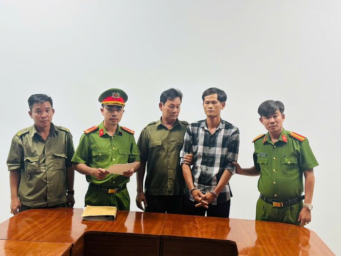 Đối tượng Thắng bị bắt