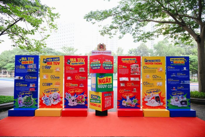 Các thông tin tuyên truyền về tác hại ma túy tại chương trình