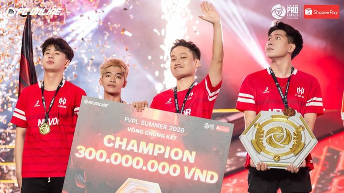 NK FC Online giành chức vô địch FVPL Summer 2026. Ảnh: FVPL Summer 2026.