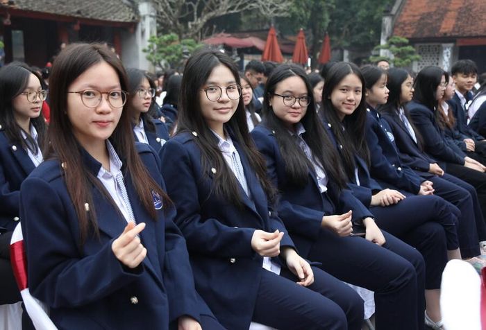 Đội tuyển học sinh Hà Nội tham dự kỳ thi chọn học sinh giỏi quốc gia năm học 2025-2026. (Ảnh: GDTĐ)
