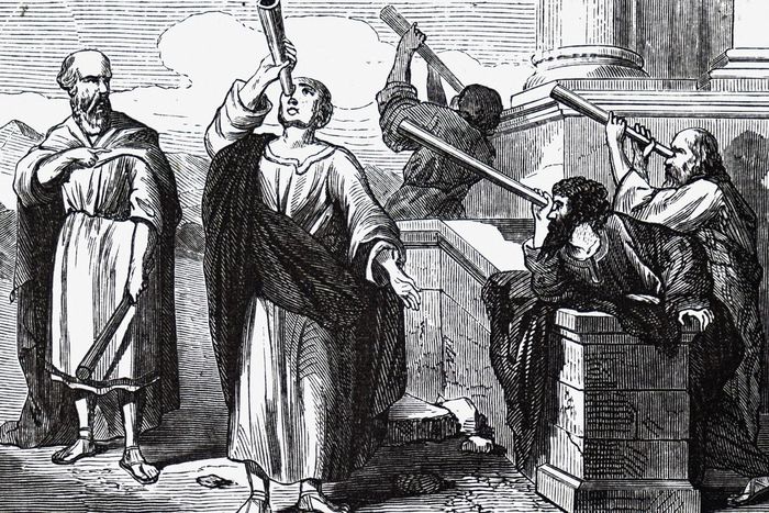 Các nhà thiên văn thiết kế lịch tuần theo quan sát của mặt trăng. (Ảnh: History Fact)