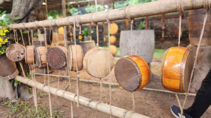 Nhiều loại hình trống dân gian, truyền thống được giới thiệu tới công chúng. Ảnh: H.L