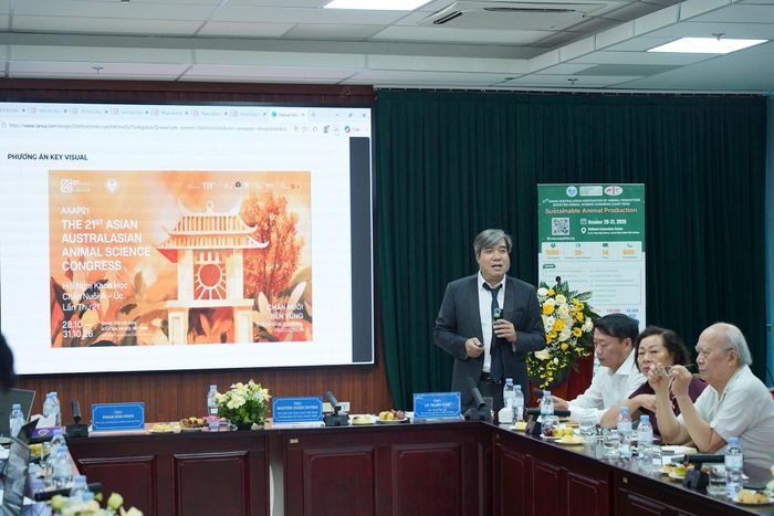 Đại diện Ban tổ chức hội nghị chia sẻ về những điểm nhấn khoa học của AAAP 2026. Ảnh: PV