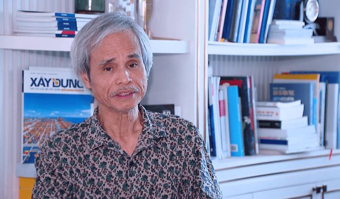 GS.TS.KTS Doãn Minh Khôi, nguyên Viện trưởng Viện Quy hoạch và Kiến trúc đô thị, Đại học Xây dựng Hà Nội chia sẻ. Ảnh: Văn Hoàn