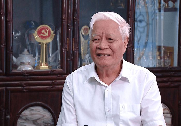 TS Nguyễn Viết Chức, Phó Chủ nhiệm Hội đồng tư vấn về Văn hóa - Xã hội, Ủy ban Trung ương Mặt trận Tổ quốc Việt Nam chia sẻ. Ảnh: Văn Hoàn
