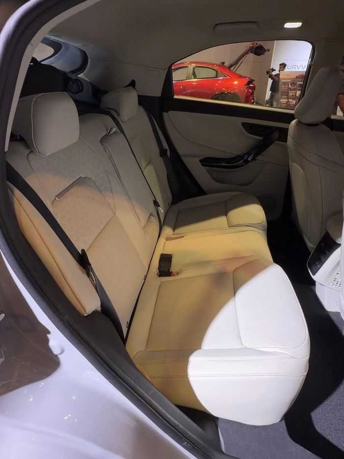 Hàng ghế thứ 2 của mẫu SUV đến từ thương hiệu lớn Tata này khá rộng rãi. Ảnh: Tổng hợp