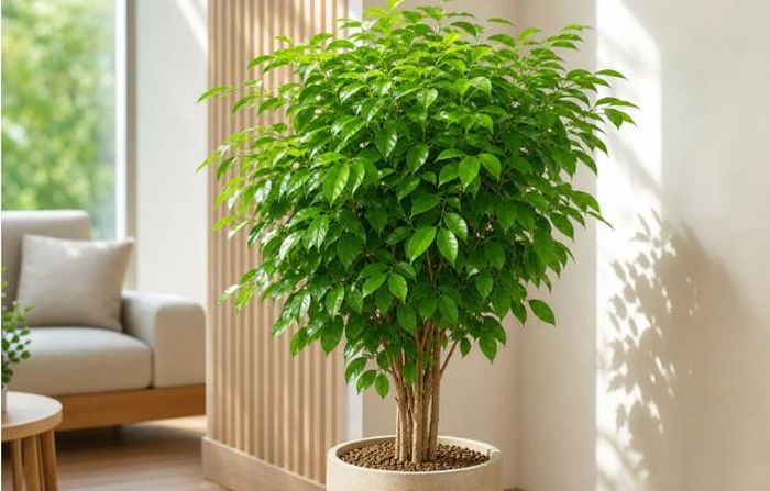 Cây hạnh phúc có sức sống mạnh mẽ, bền bỉ và vẻ đẹp xanh tươi tràn đầy sức sống.