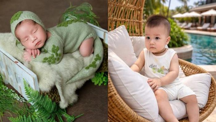 Thiên thần nhỏ đáng yêu của anh B. và chị H. sau bao năm tháng đợi chờ. Ảnh: Gia đình cung cấp